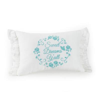 Elodie Decoration Throw Pillow #6C (16" x 10" + 1.5") (Dreams)