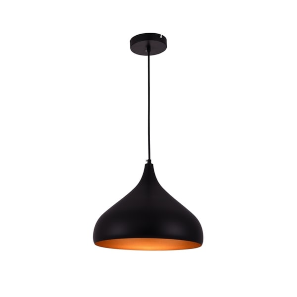 Living District Circa Collection Black Pendant