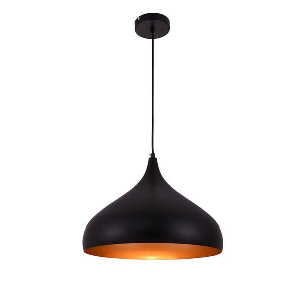 Living District Circa Collection Black Pendant