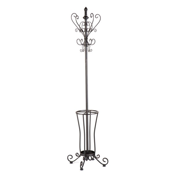 Harper Blvd Metal Scroll Hall Tree - 1157719 - Overstock.com Shopping ...