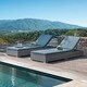 Corvus Outdoor Wicker Adjustable Chaise Lounges with Cushions (Set of 2) - Thumbnail 5