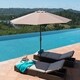 Corvus Outdoor Wicker Adjustable Chaise Lounges with Cushions (Set of 2) - Thumbnail 12