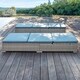Corvus Outdoor Wicker Adjustable Chaise Lounges with Cushions (Set of 2) - Thumbnail 6