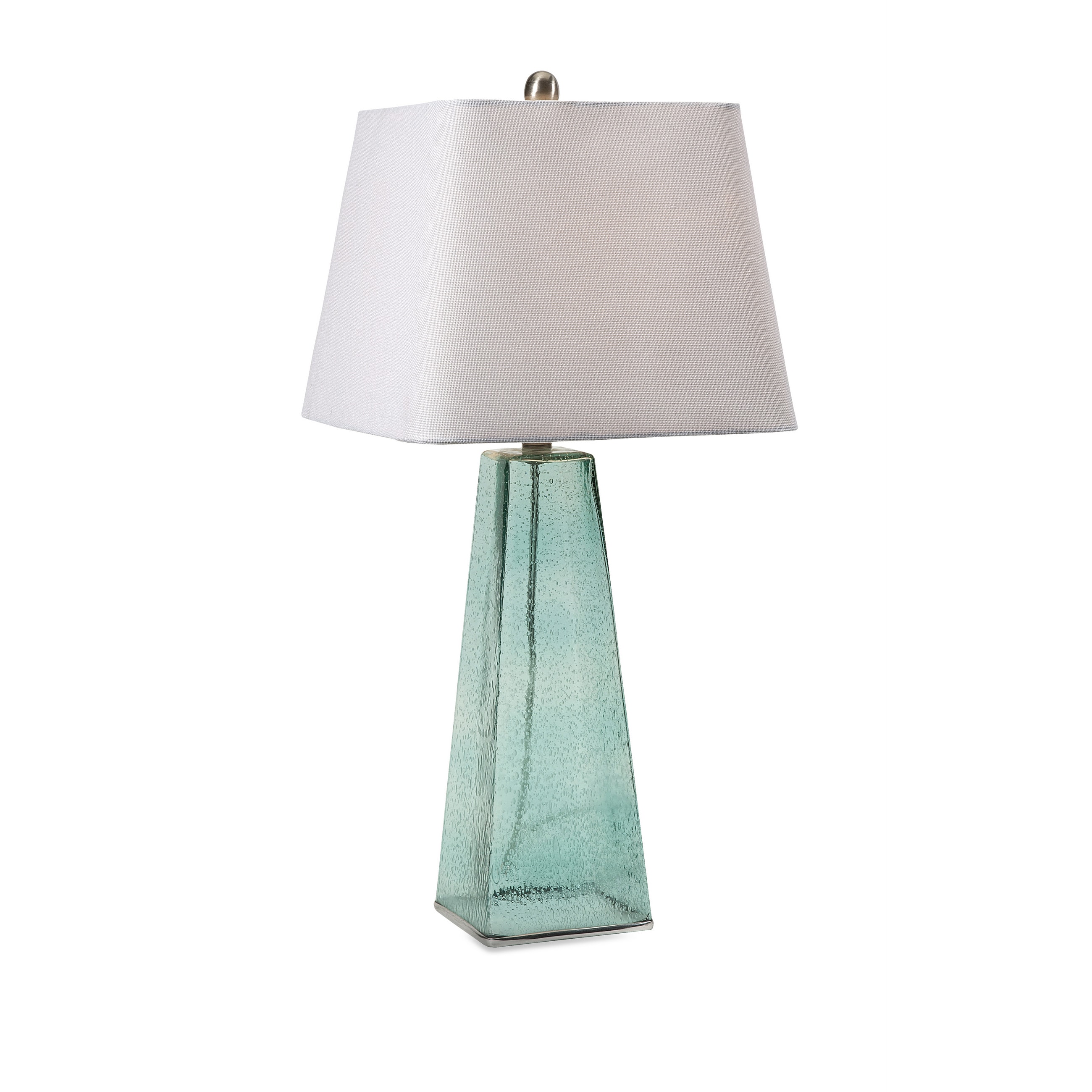 Benzara Creative Sloan Glass Lamp