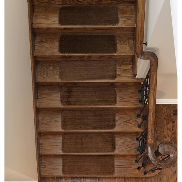 Ottomanson Softy Solid Color Non-slip Stair Treads - On Sale - Overstock -  16171234