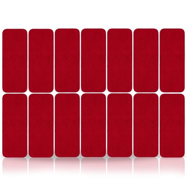 Shop Ottomanson Softy Solid Color Non Slip Stair Treads On Sale