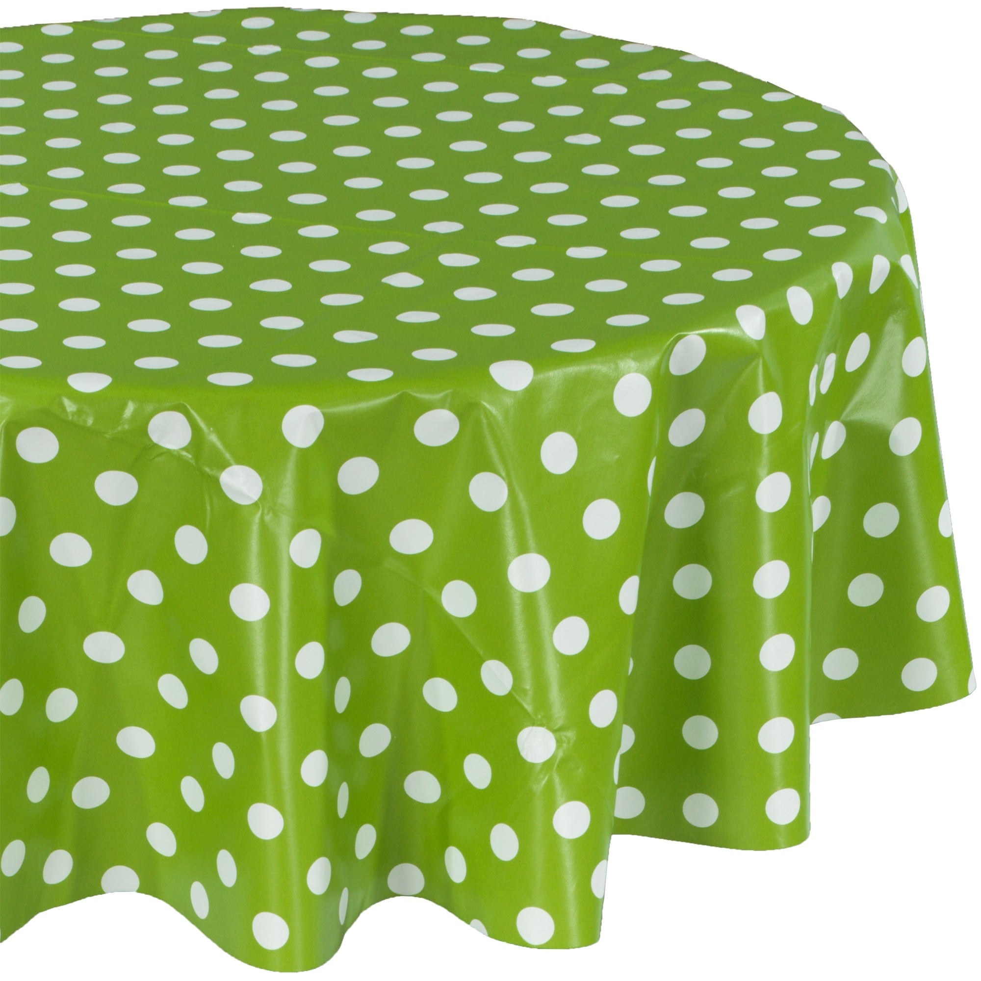 polka dot tablecloth