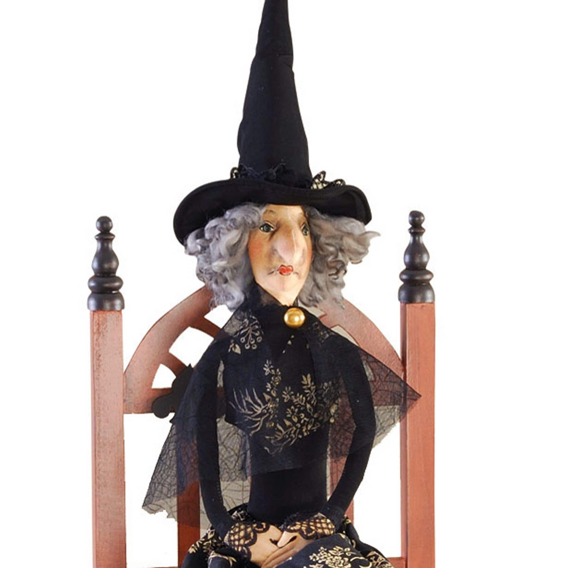 Good Witch/Bad Witch Joe Spencer Gathered Traditions Art Doll