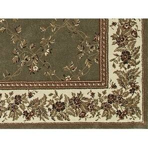 Admire Home Living Amalfi Traditional Floral Trellis Pattern Area Rug