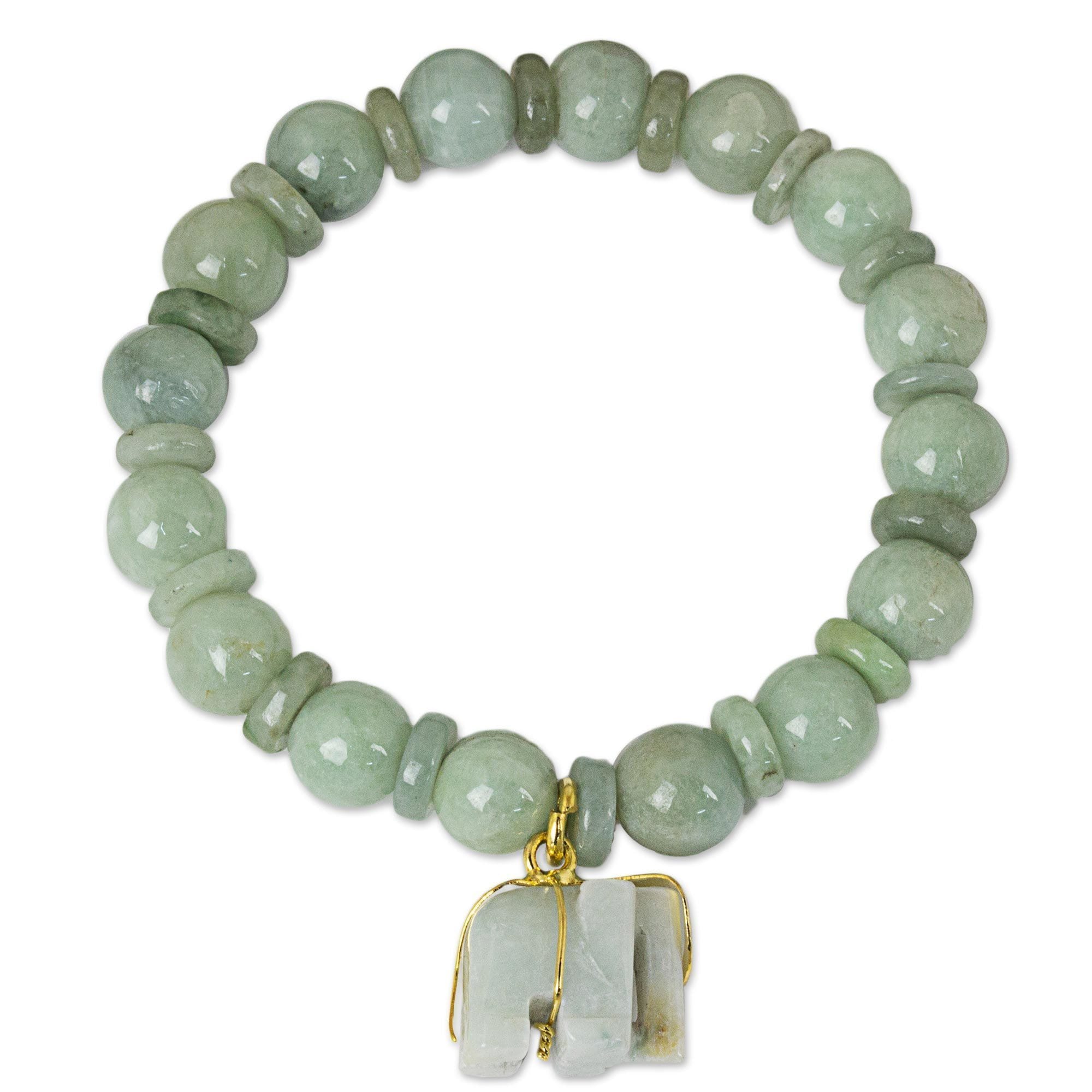 jade elephant bracelet