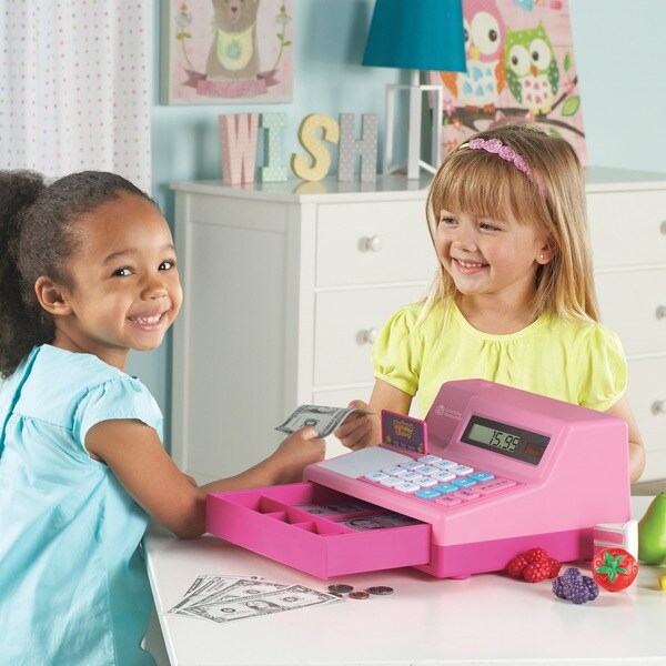 learning resources pretend & play calculator cash register