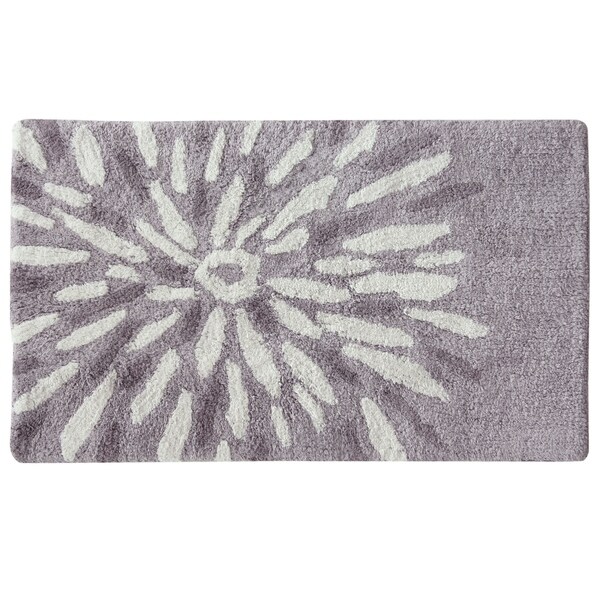 Flower Power 21"x34" Bath Rug by Bacova