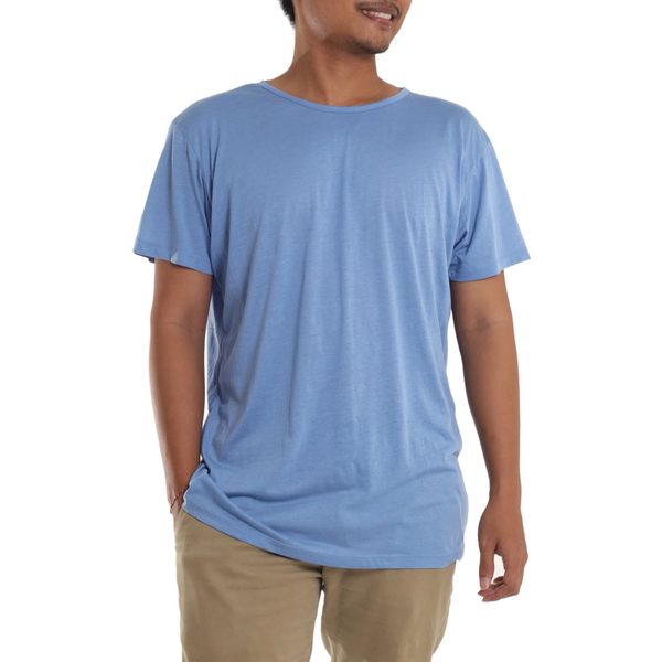 Shop Handmade Men s Cotton Blue Kuta Breeze Founder s T 