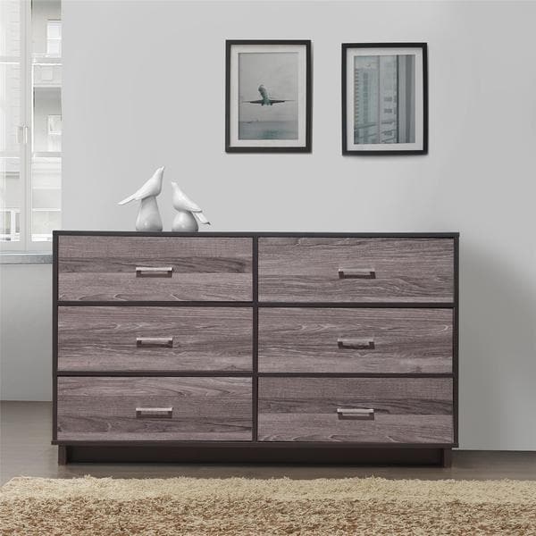 Ameriwood Home Colebrook 6 Drawer Dresser