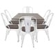 preview thumbnail 6 of 14, LumiSource Oregon Industrial Farmhouse 7-Piece Dining Set