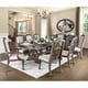 preview thumbnail 8 of 6, The Gray Barn Cornerways Rustic Brown 96-inch Expandable Dining Table