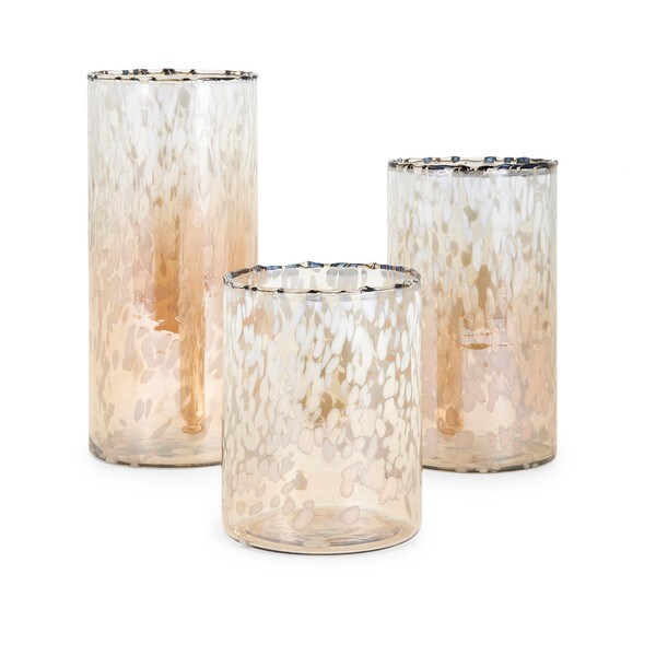 Trisha Yearwood Luxe Glass Hurricanes - Set of 3