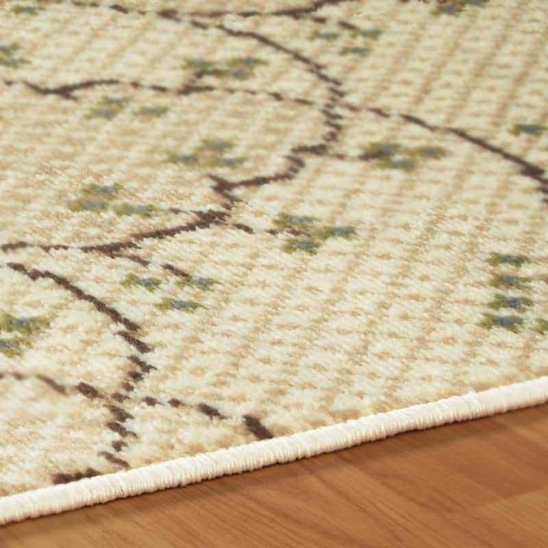 Superior Aberdeen Floral Farmhouse Area Rug