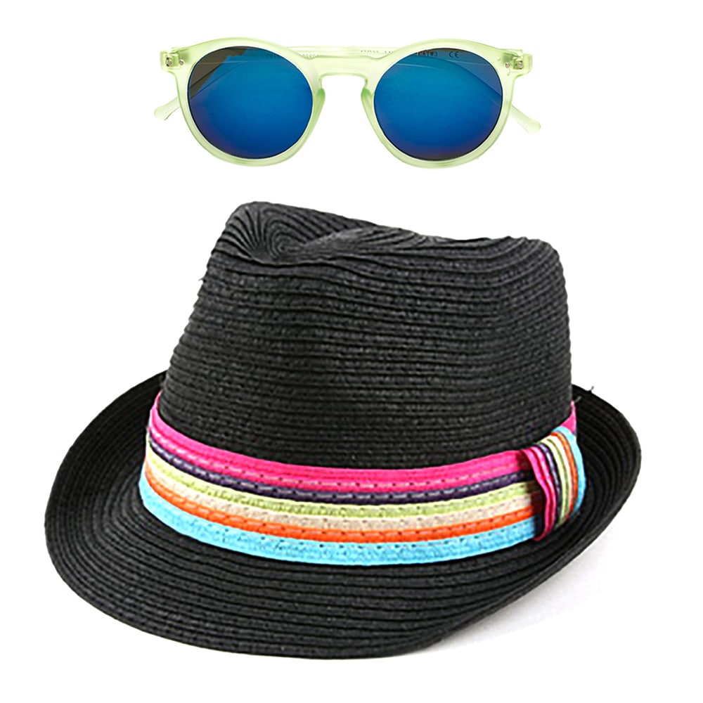 colorful fedora hats