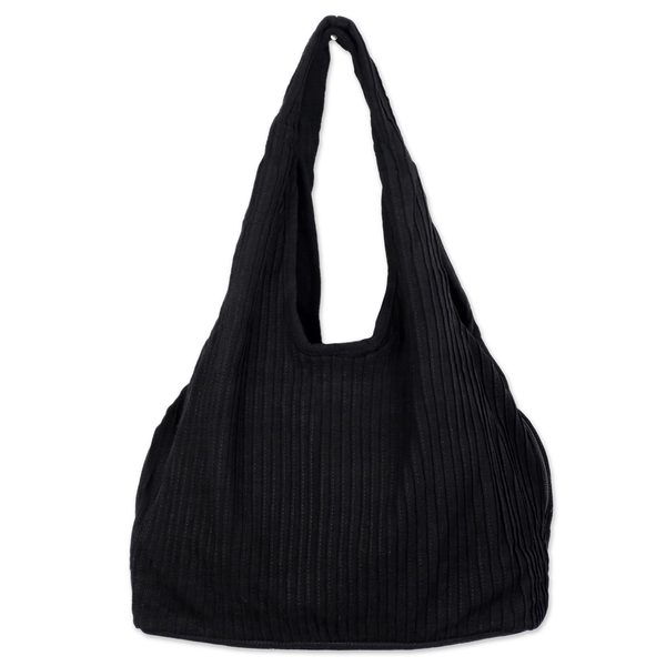 cotton shoulder bag