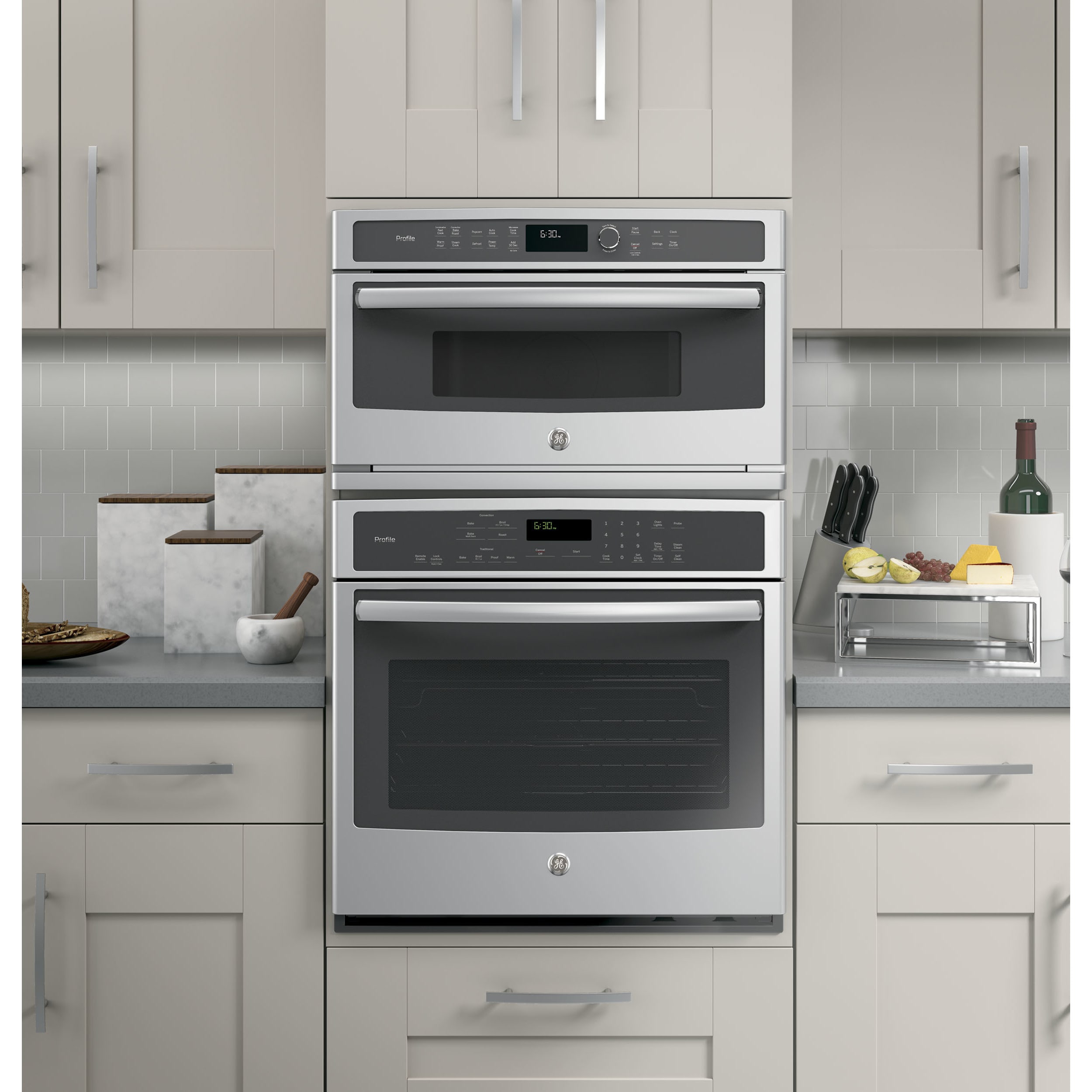 Shop Ge Profile Series Built In Microwave Convection Oven
