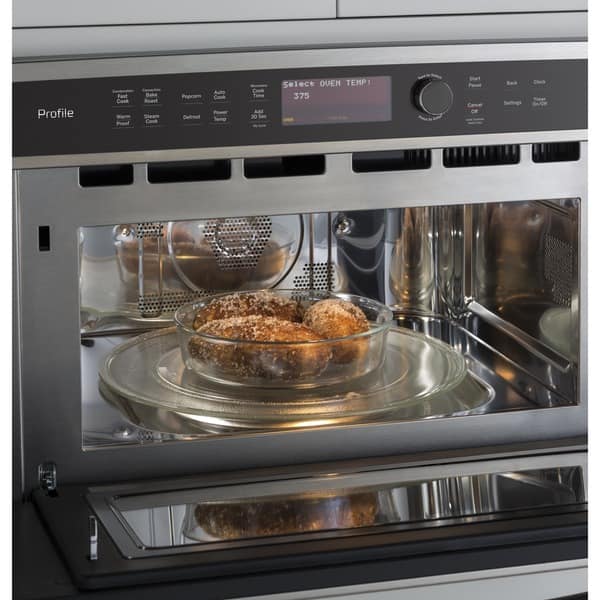 Shop Ge Cafe Series Built In Microwave Convection Oven Free