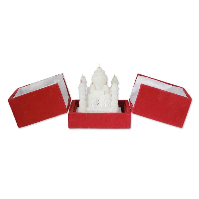 Marble Sculpture, 'Taj Mahal' (Small) (India)