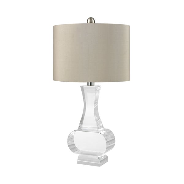 clear crystal table lamp