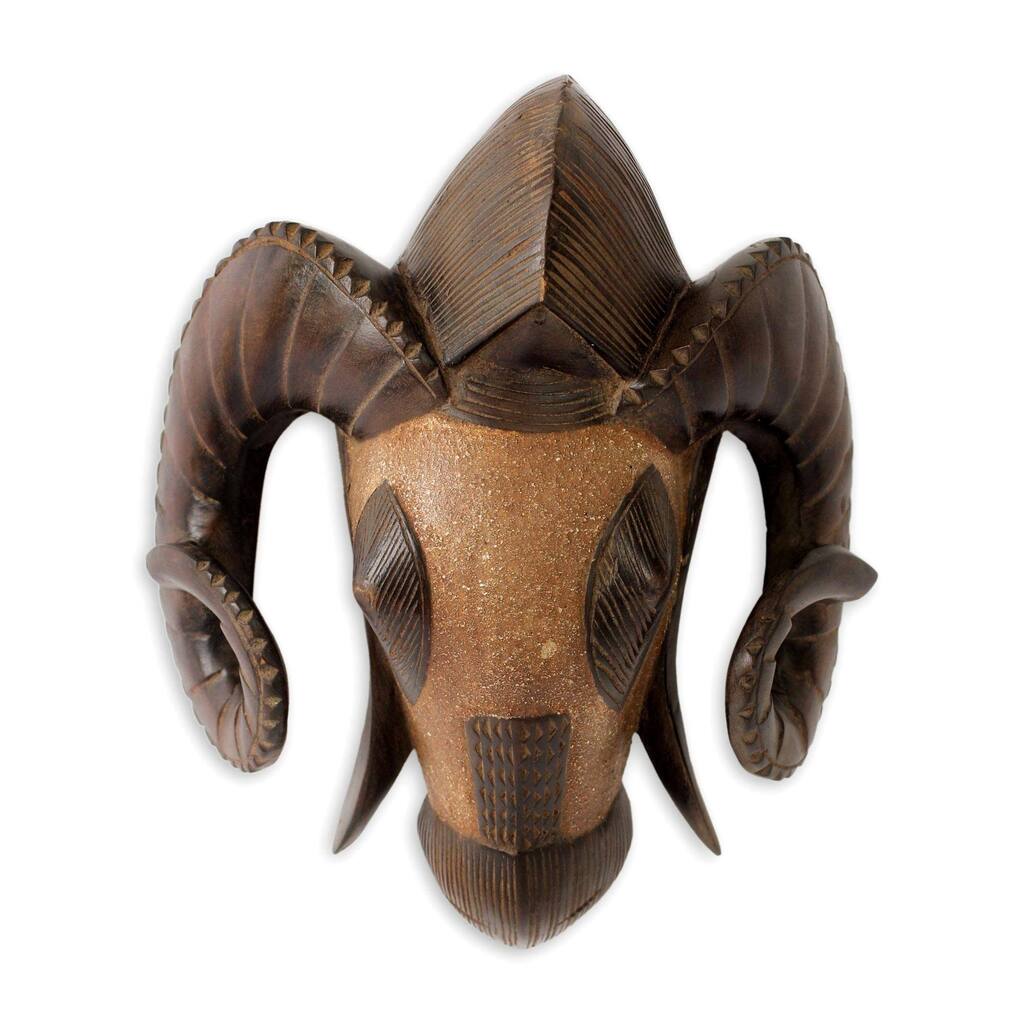 African Mask, 'Baule Ram' (Ghana)