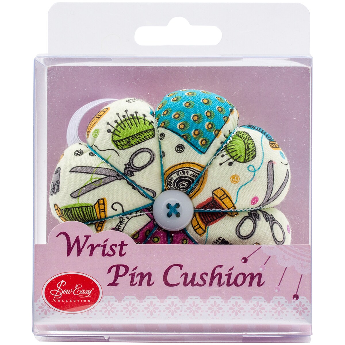 Wrist Pin Cushions Band Sewing Cushion Needle Holder Pincushion - 220x28mm  - Bed Bath & Beyond - 37830077
