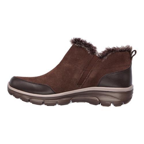 skechers relaxed fit easy going high zip women's ankle boots