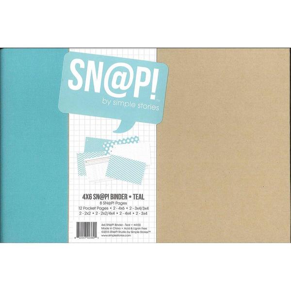 Simple Stories Snap Binder Navy 4 by 6