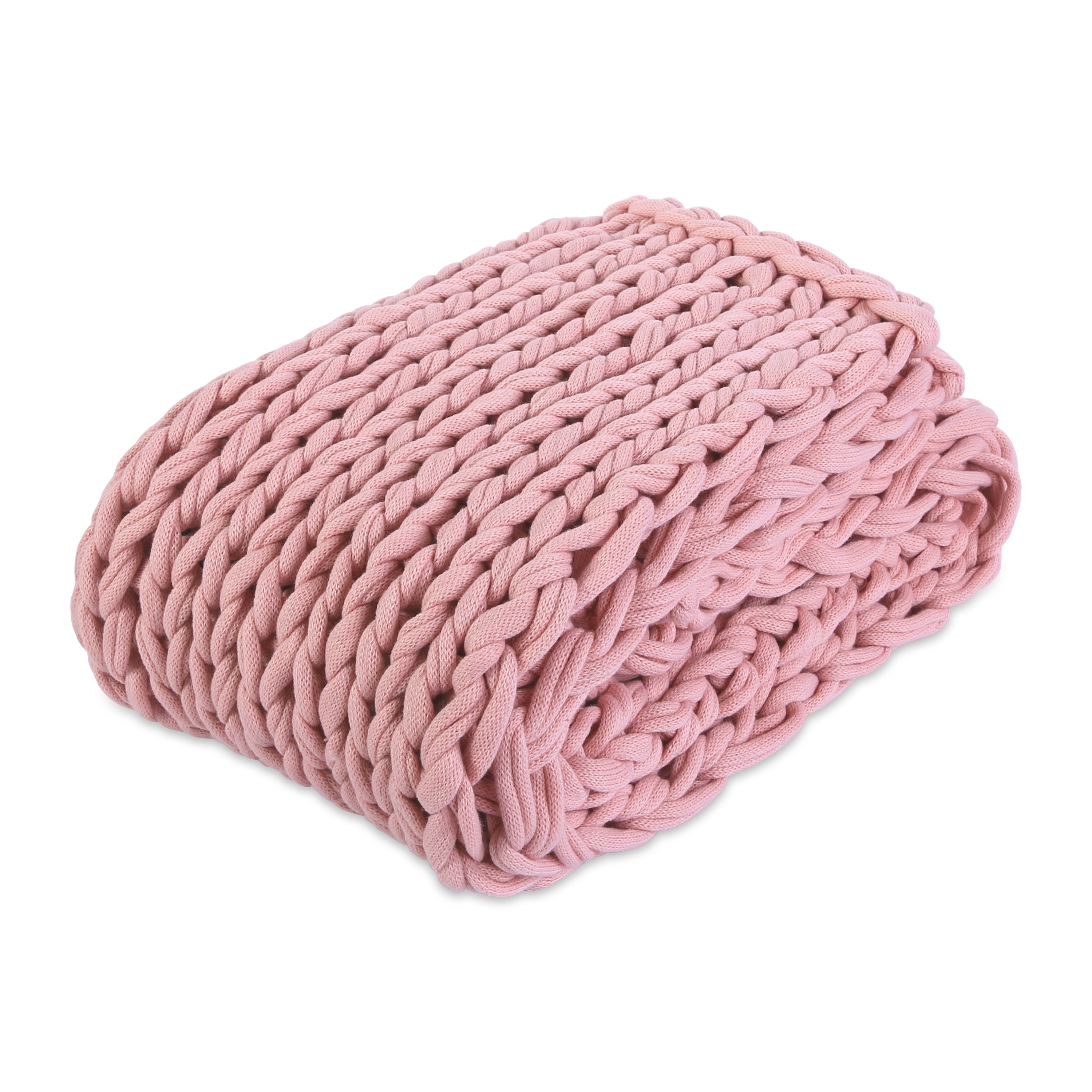 pink throw blanket