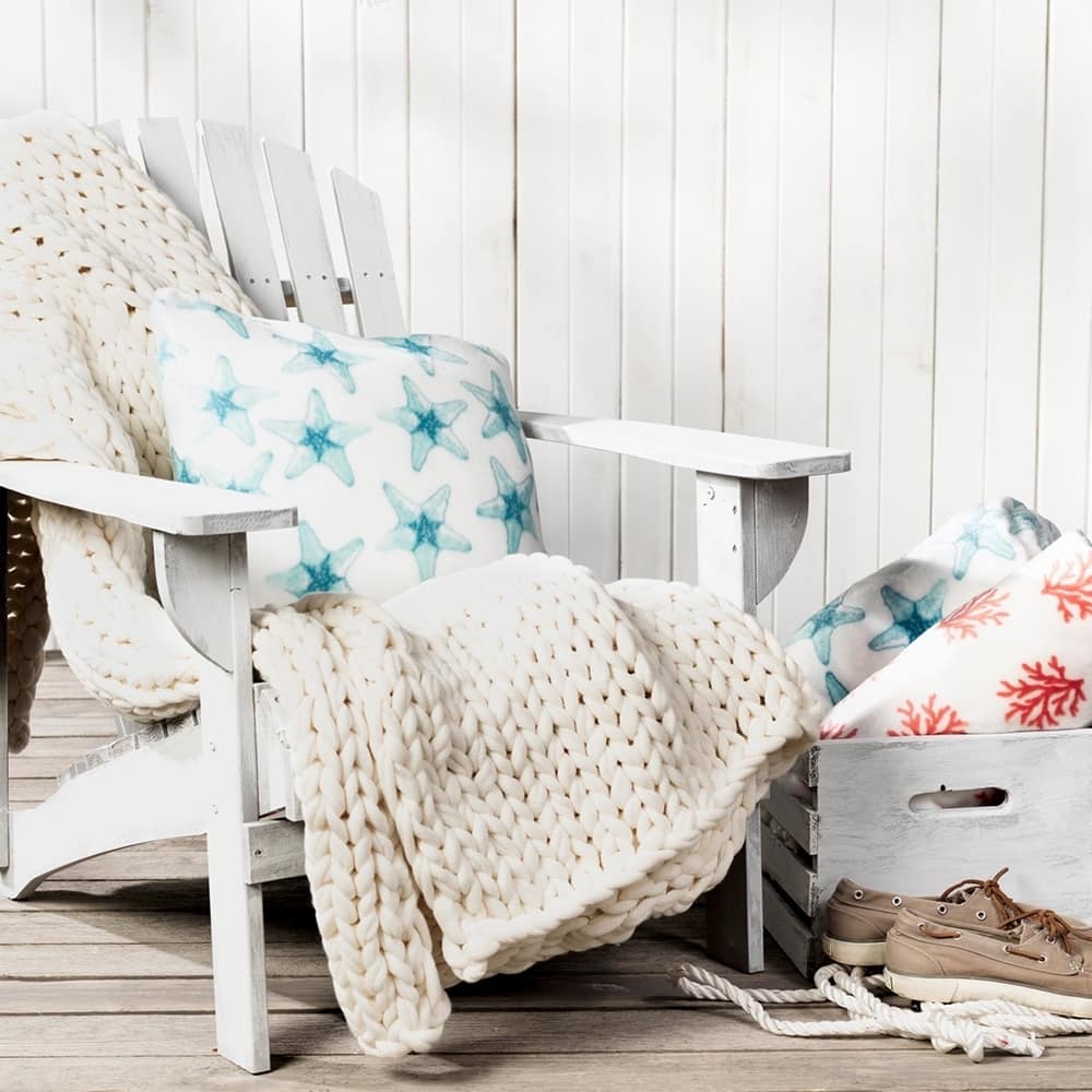 Berkshire Blanket Twice Knitted Chunky Throw