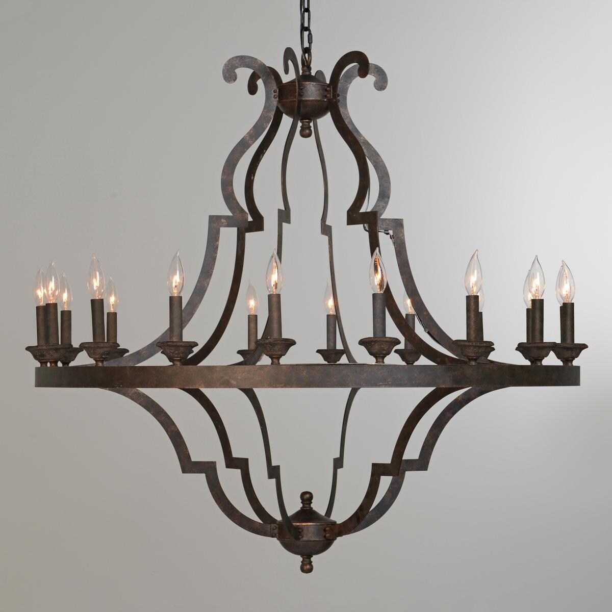 Seville 18-Light Large Chandelier by Kosas Home (18 Bulbs/ Large) - Chandeliers For Bedrooms by Overstock.com