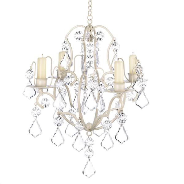 Koehler Home Decor Ivory Baroque Candle Chandelier Overstock 16201514