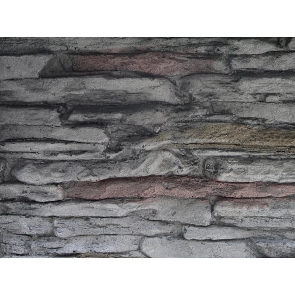 Shop Montego 30 Inch Square Gray Stacked Stone Outdoor Propane