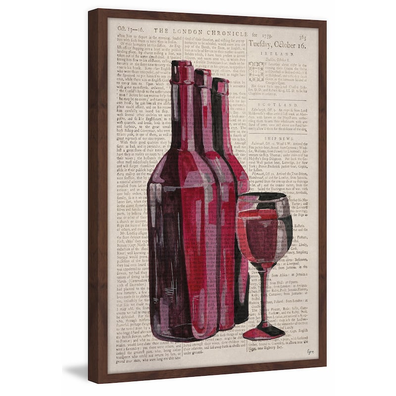 'Party Ready' Framed Painting Print