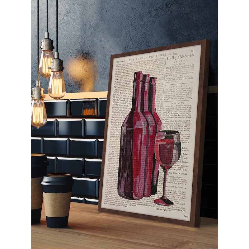 'Party Ready' Framed Painting Print
