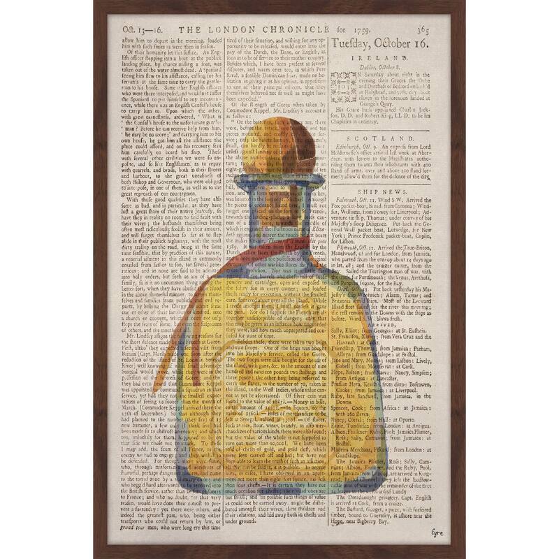'Golden Tequila' Framed Painting Print