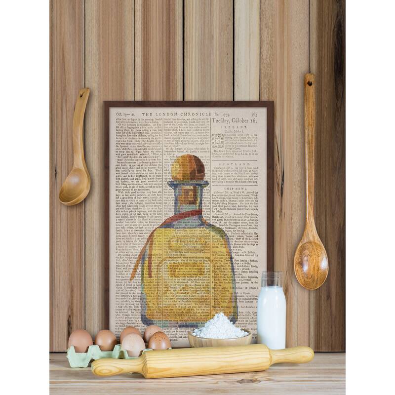 'Golden Tequila' Framed Painting Print