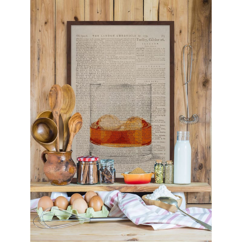 'Scotch on the Rocks II' Framed Painting Print