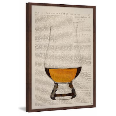 'Brandy' Framed Painting Print