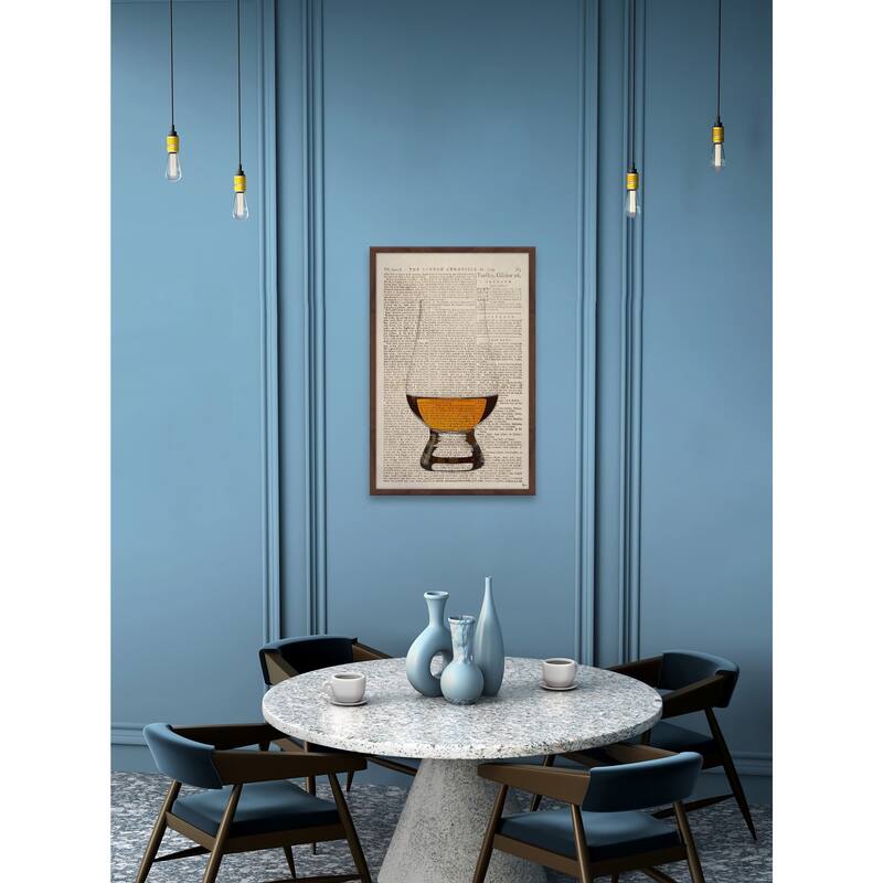 'Brandy' Framed Painting Print