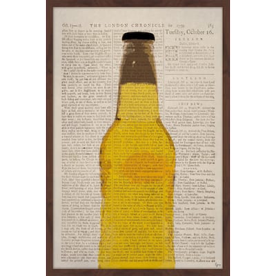 'Pale Ale' Framed Painting Print
