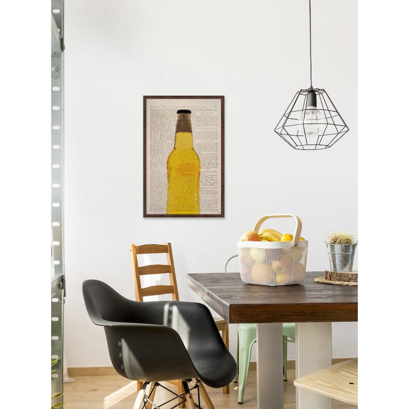 'Pale Ale' Framed Painting Print