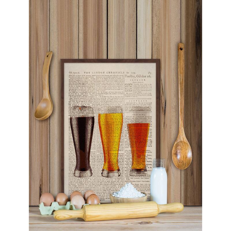 'Lager Styles' Framed Painting Print