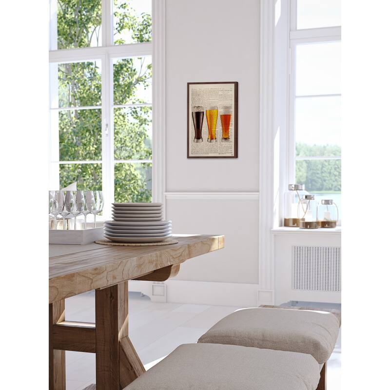 'Lager Styles' Framed Painting Print