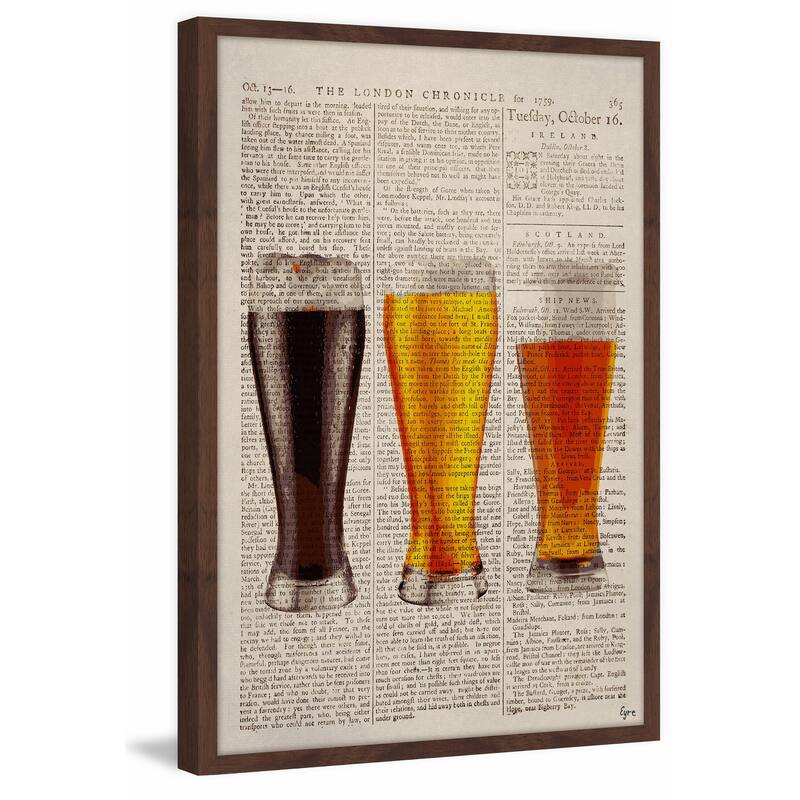 'Lager Styles' Framed Painting Print