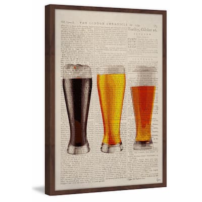 'Lager Styles' Framed Painting Print